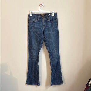 Lucky Brand Blue Flare Wide Leg Jeans
